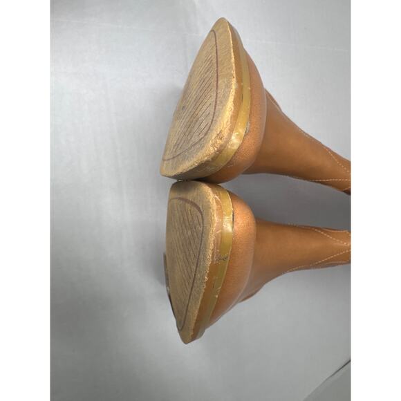 Oasis Society Amaya classic western boots brown size 7.5 - Picture 4 of 11